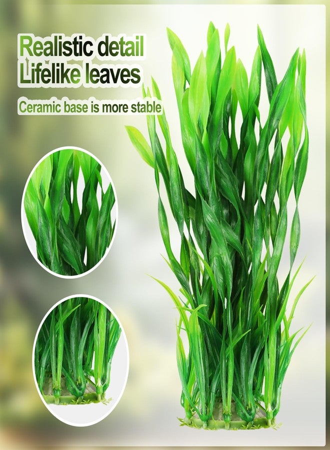 CousDUoBe Fish Tank Decorations Plants, 25pcs Plastic Plants Decorations Fish Tank Accessories Aquarium Decor Plastic Plants - Image 4